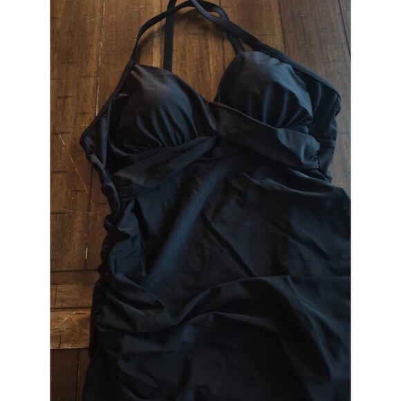 PinkBlush Maternity Black Tankini size L - Picture 3 of 8